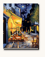 Van Gogh Café Terrace at Night: The Painting and Kits in Its Spirit