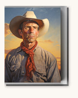 Western and Cowboy Paint by Numbers: 7 Kits, From Boots to a Full Portrait