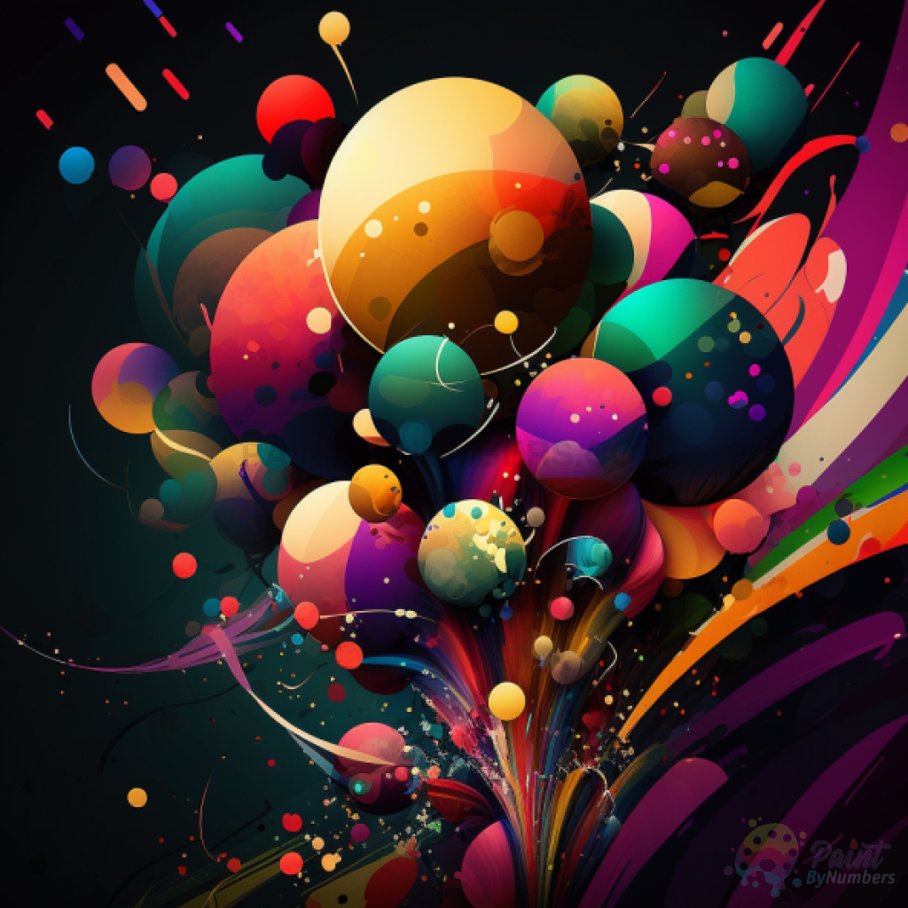 Festive Fusion Painting by Numbers Premium Kit paint by numbers kit by Artistry By Numbers