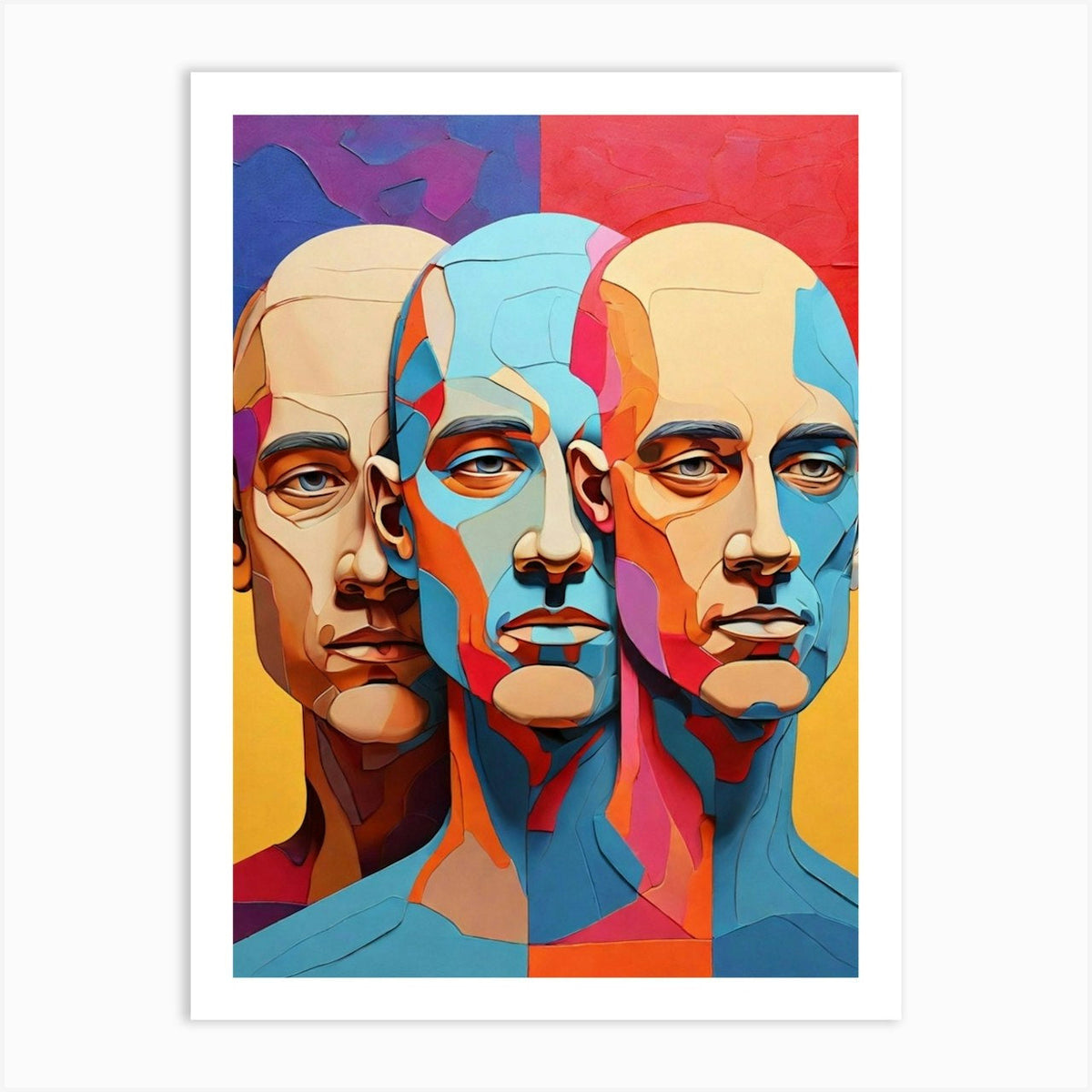 Illustrated Men Painting by Numbers Premium Kit paint by numbers kit by Artistry By Numbers