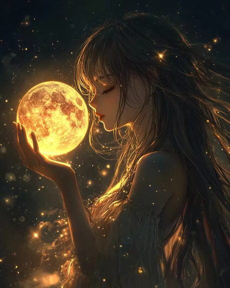 Moon and Lunar Paint by Numbers: A Guide to Craters, Glow, and Night Skies