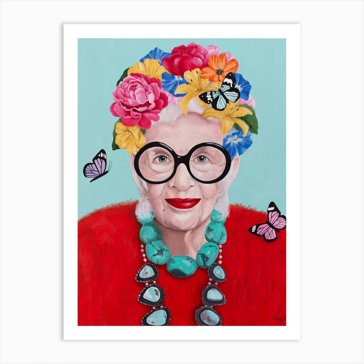 Queen of Maximalism paint by numbers kit by Artistry By Numbers