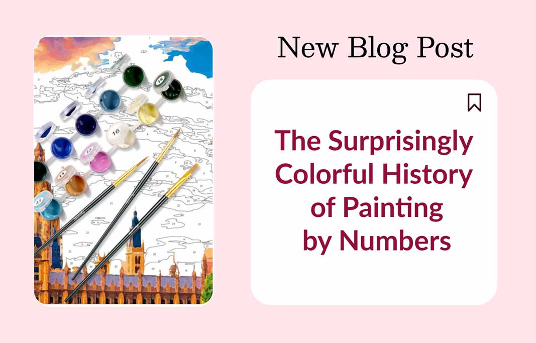 The Surprisingly Colorful History of Paint By Numbers - Artistry By Numbers
