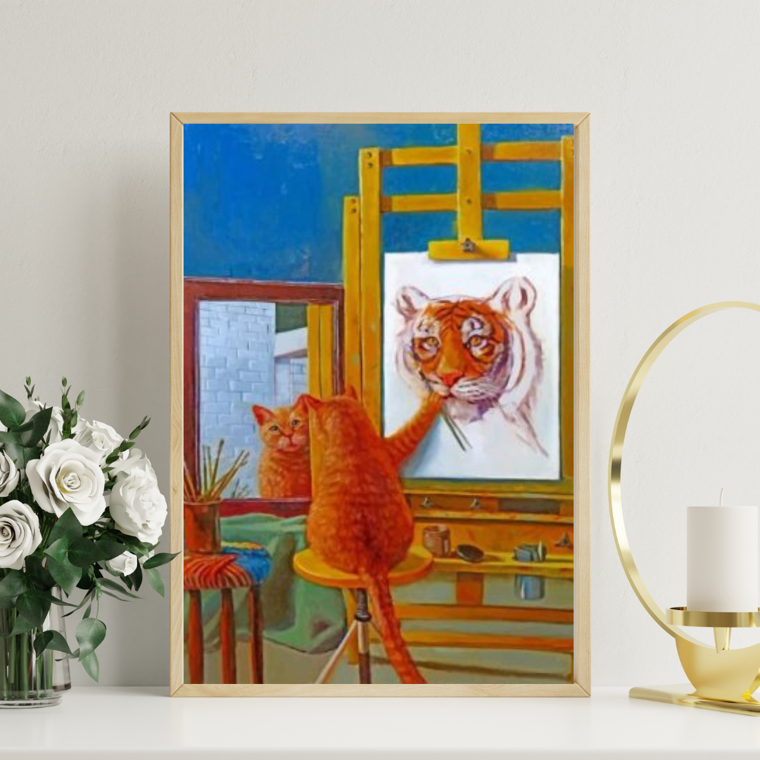 Artist Cat
