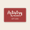Artistry By Numbers gift card