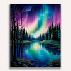 Aurora Reflections Painting by Numbers Kit