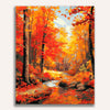 Autumn River Splendor - Paint by Numbers