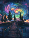 Bridge Between Earth and Space Art Painting Kit
