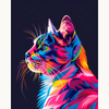 Cat’s Gaze Premium Collection Canvas Art Kit