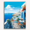 Cerulean Calm Painting by Numbers Premium Kit