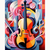 Melody of Forms Painting by Numbers Premium Kit