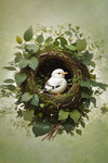 Cradle of Green Painting by Numbers Premium Kit