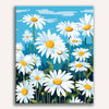 Elysian Daisy Field Painting by Numbers Kit