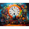 Industrial Chaos Painting by Numbers Kit