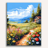 Meadow's Embrace Painting by Numbers Kit