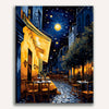 Nocturne Bistro Lights - Paint by Numbers