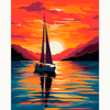 Ocean Glow Painting by Numbers Premium Kit