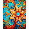 Abstract Floral Swirls - Premium Art Kit