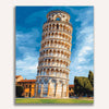 Tower of Pisa Painting by Numbers Premium Kit