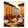 El Mercado de Oria - Kit de Pintura por Números