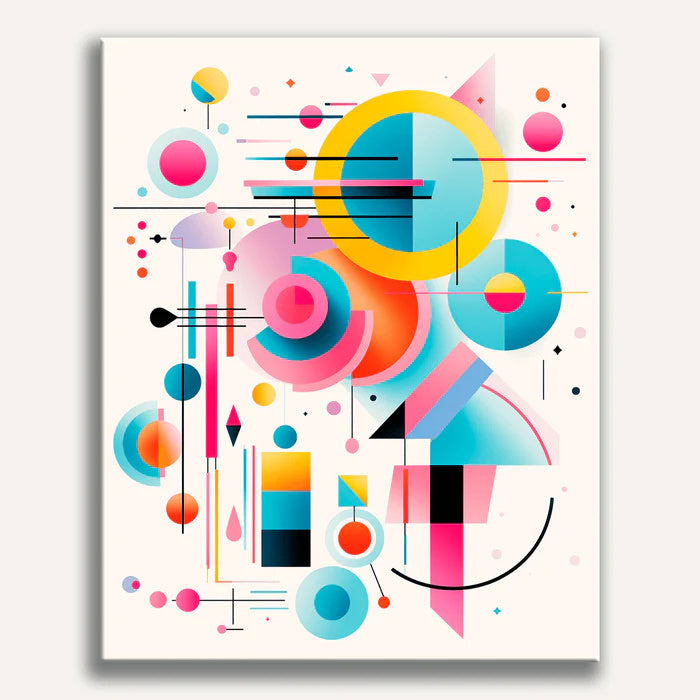 Hue Symphony Painting by Numbers Premium Kit paint by numbers kit by Artistry By Numbers