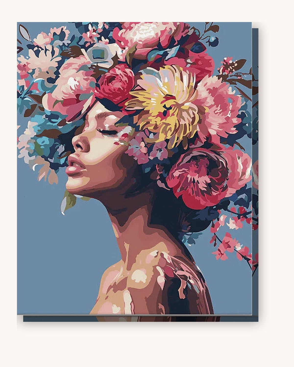 One with Nature paint by numbers kit