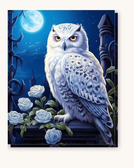 Meilleurs kits de peinture par numéros de hiboux : plumes, yeux et cieux nocturnes