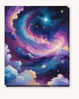 Twilight Between Clouds paint by numbers kit