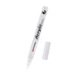 White acrylic paint marker with a fine brush nib