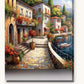 A Quiet Walk paint by numbers kit on stretched canvas