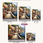 A Quiet Walk canvas sizes from 12 x 12 to 23.5 x 23.5 inches