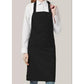 The apron seen from the side, neck strap adjusted