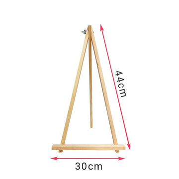 Easel dimensions: 44 cm tall, 30 cm ledge