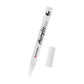 White acrylic paint marker with its cap off