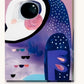 Acrylic Magic Bird paint by numbers kit on stretched canvas
