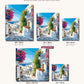 Aegean Steps canvas sizes from 12 x 12 to 23.5 x 23.5 inches