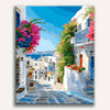 Aegean Steps Painting by Numbers Premium Kit