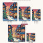 Anime Christmas Eve Street canvas sizes from 12 x 12 to 23.5 x 23.5 inches