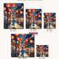 Anime Summer Festival Night canvas sizes from 12 x 12 to 23.5 x 23.5 inches