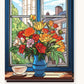 Aromatic View paint by numbers kit on stretched canvas