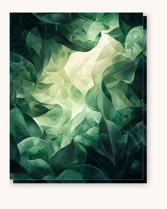 Artistic Overhang paint by numbers kit on stretched canvas