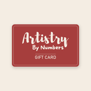 Artistry By Numbers gift card