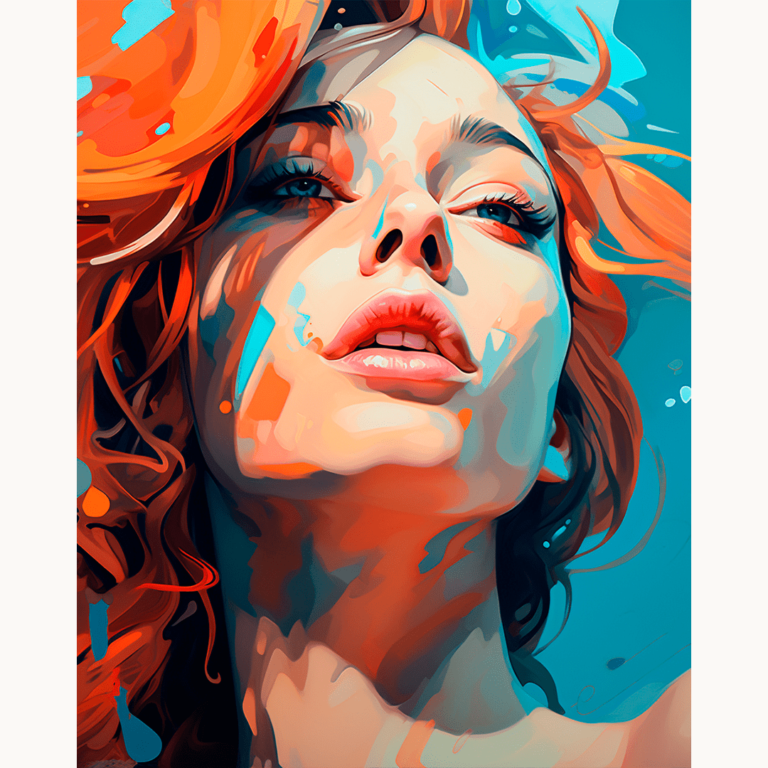 Auburn Beauty Painting by Numbers Premium Kit