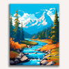 Autumn Whisper River - Premium Art Collection