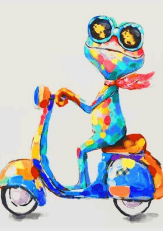Beautiful Frog - Premium Paint by Numbers Kit