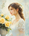 Beauty Queen Painting by Numbers Premium Kit