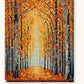 Beech Forest after Klimt paint by numbers kit on stretched canvas