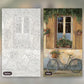 Bicycle with Flowers paint by numbers kit, before and after