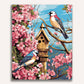 The Birdhouse Painting by Numbers Premium Kit