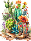 Aloe Vera Painting by Numbers Premium Kit